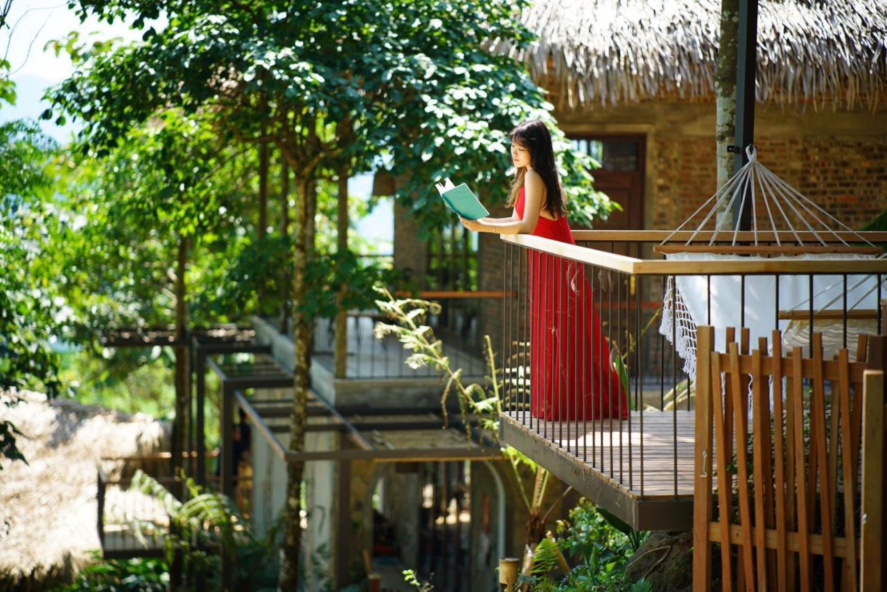 Hotel Pu Luong Eco Garden Exterior foto