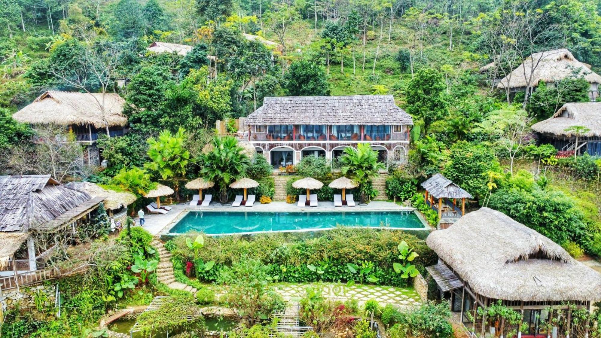 Hotel Pu Luong Eco Garden Exterior foto