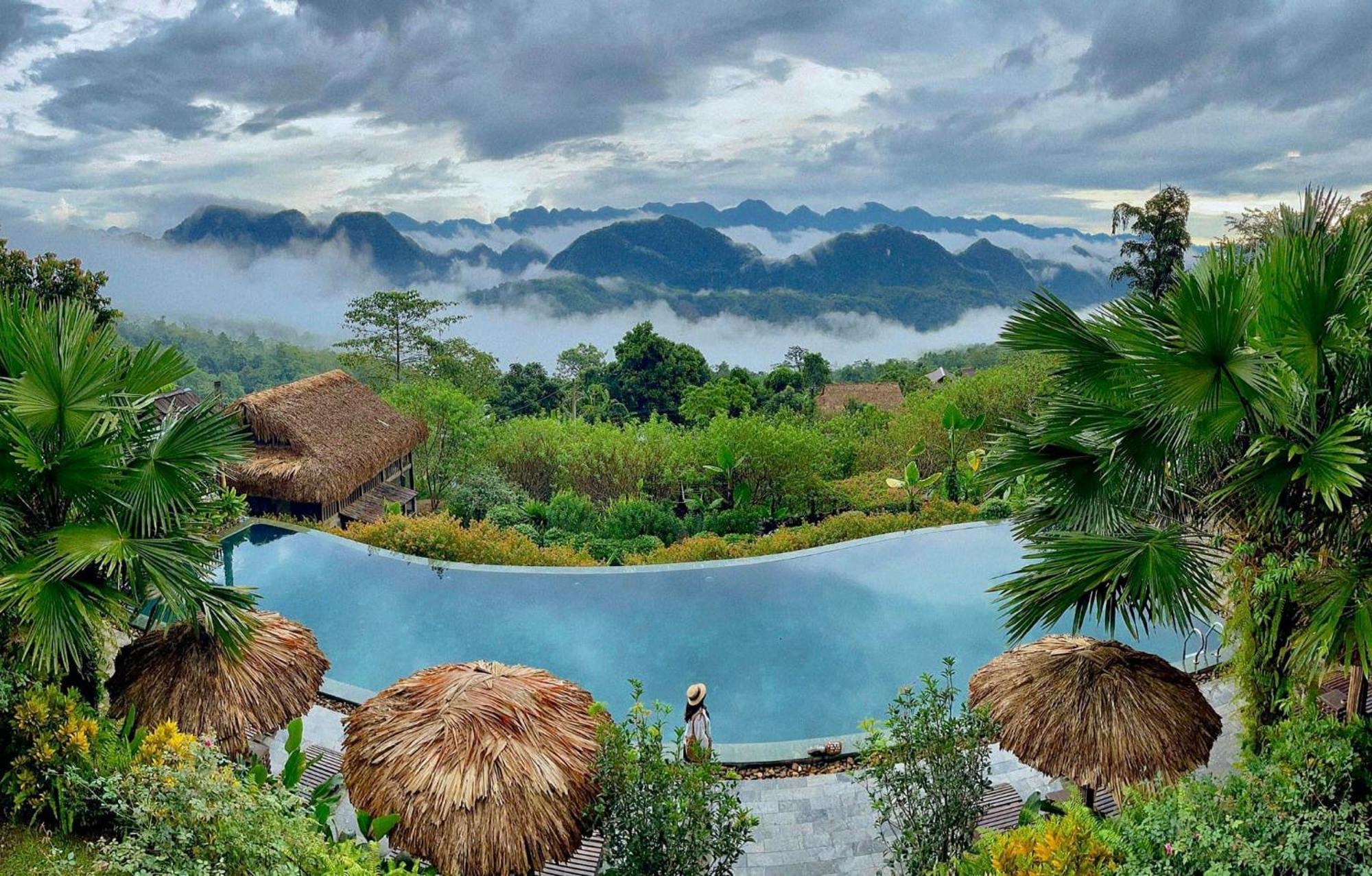 Hotel Pu Luong Eco Garden Exterior foto